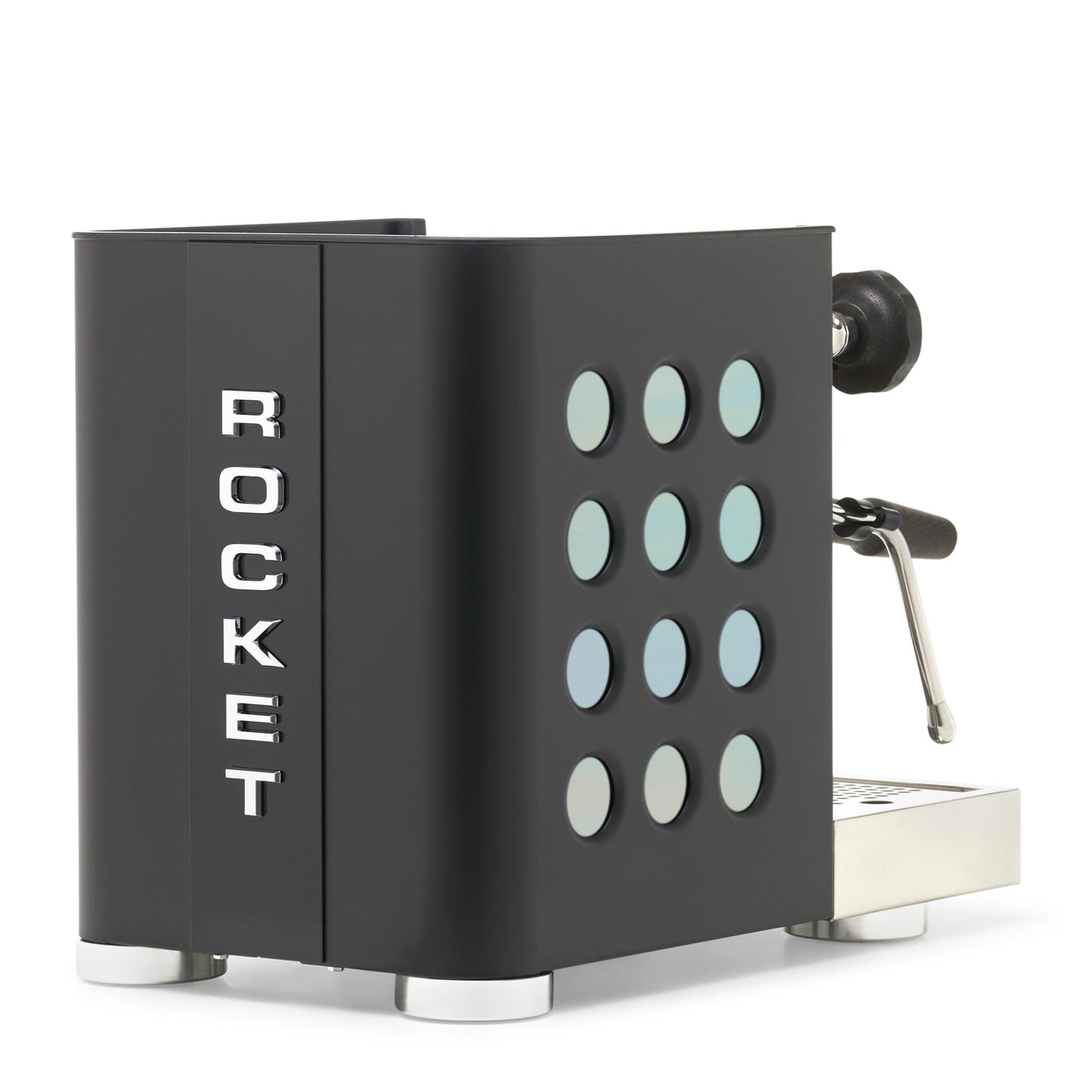 Rocket Espresso Appartamento TCA Espresso Machine - Black with Black Stripe