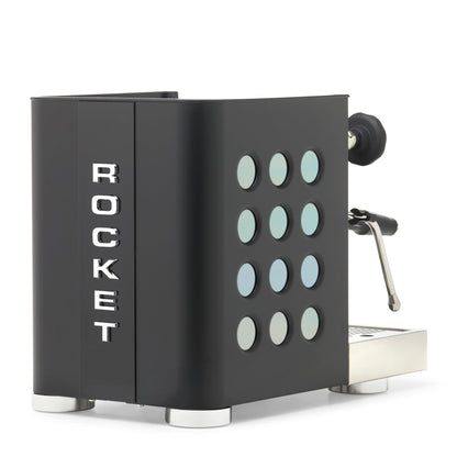 Rocket Espresso Appartamento TCA Espresso Machine - Black with Black Stripe