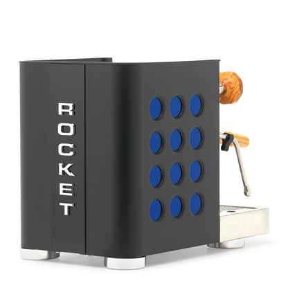 Rocket Espresso Appartamento TCA Espresso Machine - Black with Black Stripe