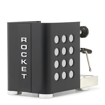 Rocket Espresso Appartamento TCA Espresso Machine - Black with Black Stripe