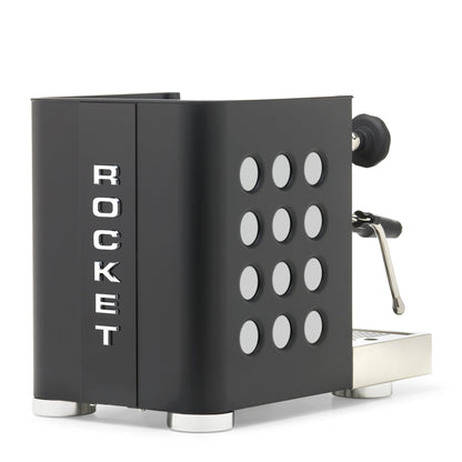 Rocket Espresso Appartamento TCA Espresso Machine - Black with Black Stripe
