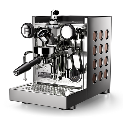 Refurbished Rocket Espresso Appartamento TCA Espresso Machine - Black and Copper