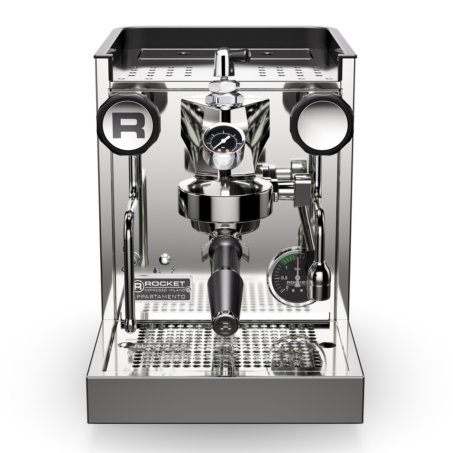 Refurbished Rocket Espresso Appartamento TCA Espresso Machine - Black and Copper