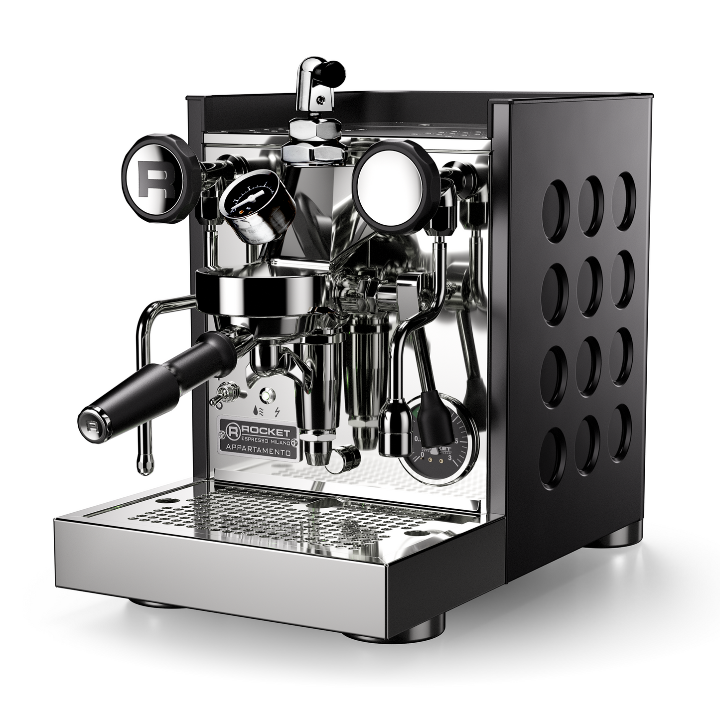 Refurbished Rocket Espresso Appartamento TCA Espresso Machine - Black and Copper