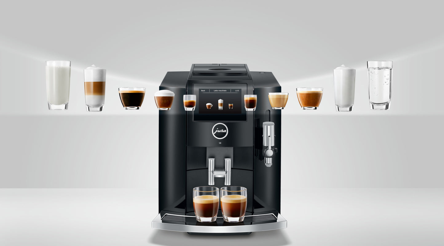 JURA S8 Super-Automatic Espresso Machine