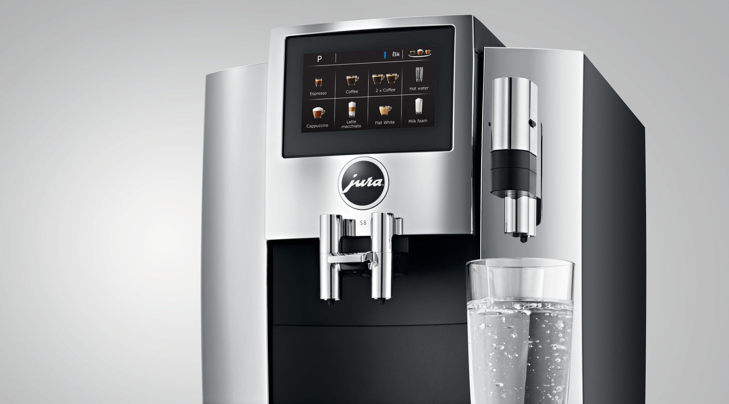 Refurbished JURA S8 Chrome Espresso Machine