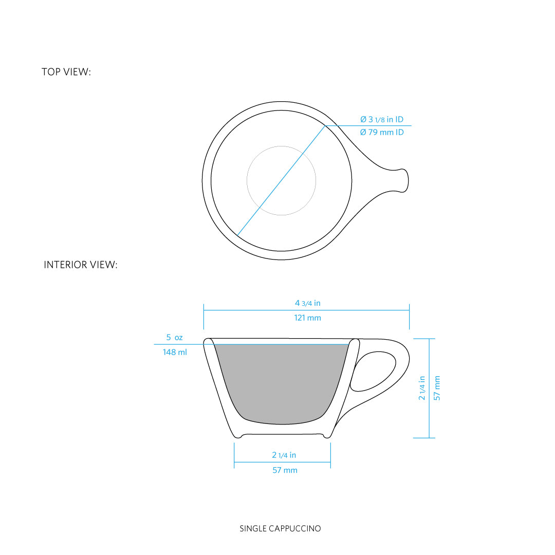 notNeutral LINO Cups and Saucers