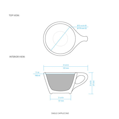 notNeutral LINO Cups and Saucers
