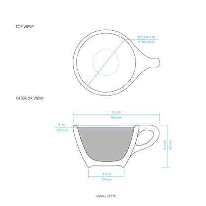 notNeutral LINO Cups and Saucers