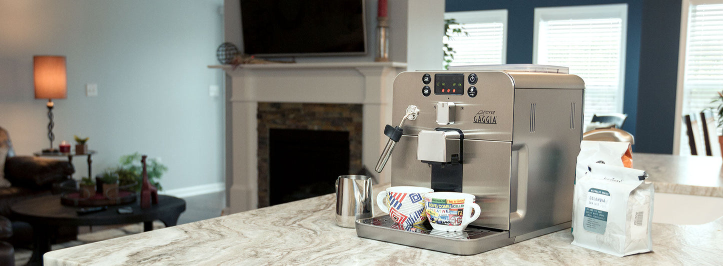 Gaggia Brera Espresso Machine in Silver
