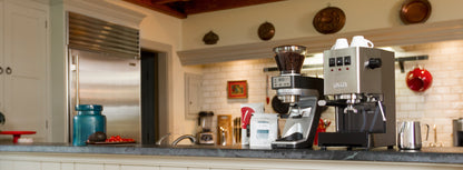 Gaggia Classic Pro Espresso Machine in Lobster Red
