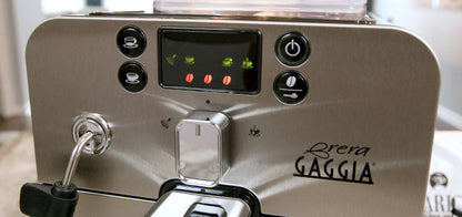 Gaggia Brera Espresso Machine in Silver