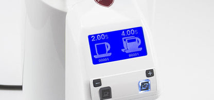 Eureka Zenith 65E High Speed Espresso Grinder in White