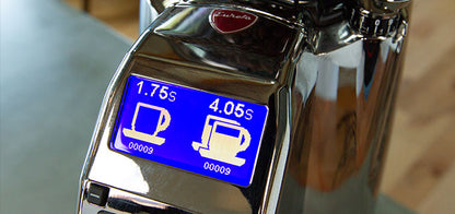 Eureka Zenith 65E High Speed Espresso Grinder in Chrome