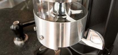 Quamar M80 Dosing Espresso Grinder with Timer in Black