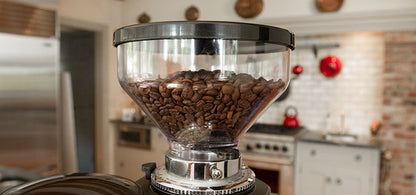 Quamar M80 Dosing Espresso Grinder in Black