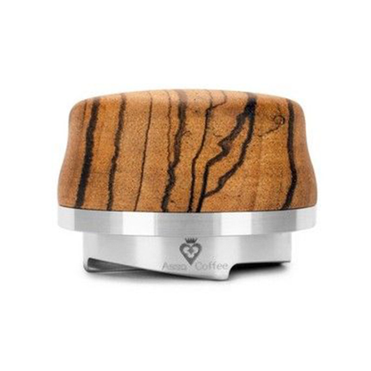 Asso Coffee The Jack Wood Handle Leveler - 58.5mm Zebra Wood