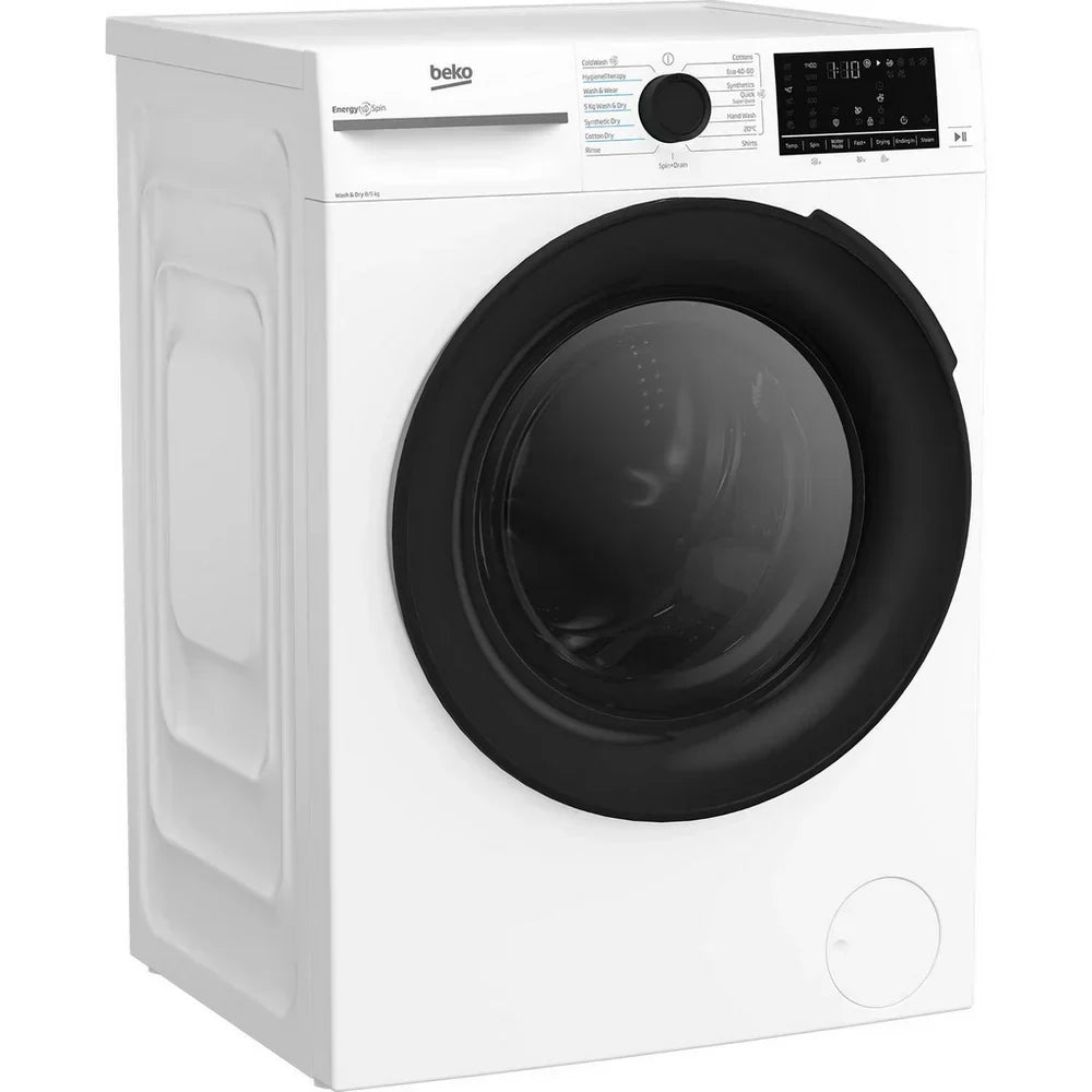 Beko BMND8545UW 8+5kg 1400 Spin Freestanding Front Load Washer Dryer White – image 4 of 11
