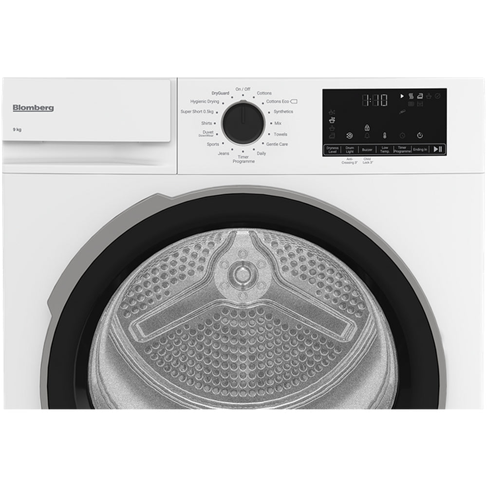 Blomberg LTA19321W Freestanding 9kg Heat Pump Tumble Dryer White – image 4 of 6