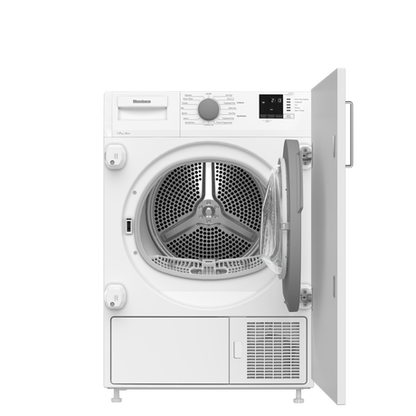 Blomberg LTIP07310 7kg Integrated Heat Pump Tumble Dryer White