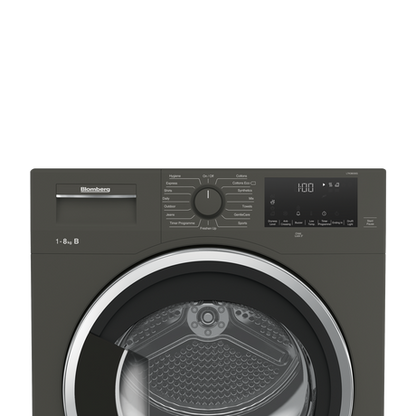 Blomberg LTK38030G 8kg Condenser Tumble Dryer Graphite – image 2 of 4