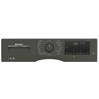 Blomberg LTK38030G 8kg Condenser Tumble Dryer Graphite – image 3 of 4
