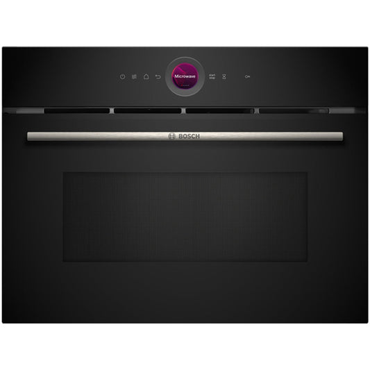 Bosch CEG732XB1B Series 8 Built-In Microwave & Grill Black