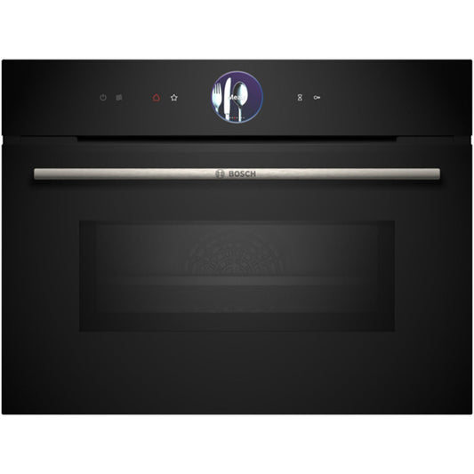 Bosch CMG7361B1B Series 8 Built-in compact Oven with Microwave function Black