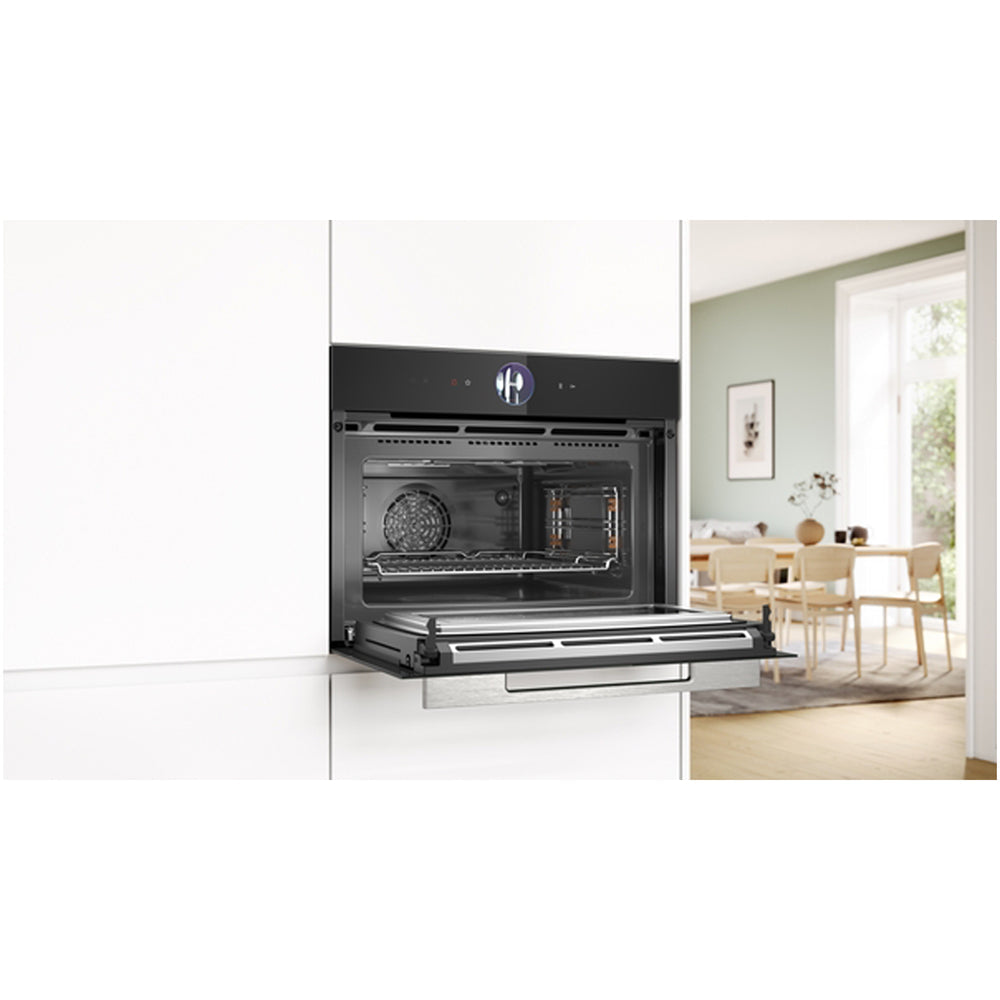 Bosch CMG7761B1B Series 8 Built-In Combi Microwave - Black – image 7 of 12