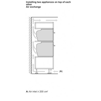 Bosch CMG778NB1 Series 8 45L Built-In Combi Microwave - Black – image 7 of 11