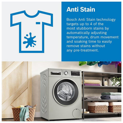 Bosch Series 6 WGG24400GB 9Kg 1400 Spin Washing Machine White – image 8 of 13