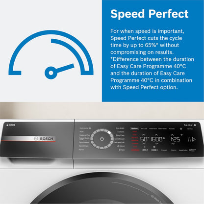 Bosch WGB256A1GB Series 8 i-DOS WiFi enabled 10 kg 1400 Spin Washing Machine White – image 12 of 17