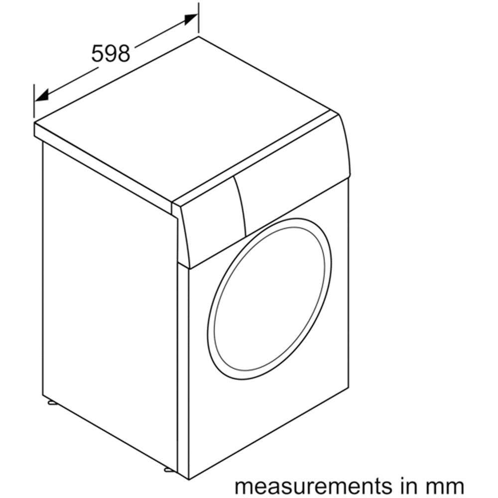 Bosch WGB256A2GB Series 8 10kg with 1400 Spin Washing Machine White - A Rated – image 6 of 13