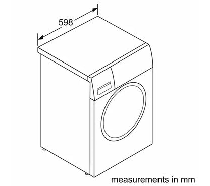Bosch WGE03408GB Series 2 8kg 1400 Spin Washing Machine White – image 12 of 13