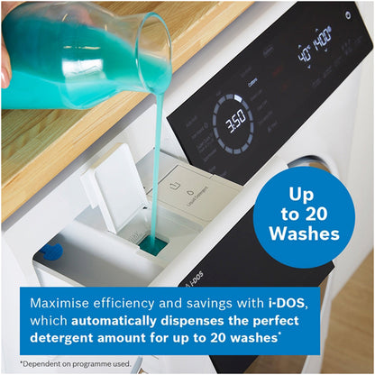 Bosch WNC25410GB Series 8 10.5+6kg Washer Dryer with 1400 Spin White - D Rated – image 13 of 25