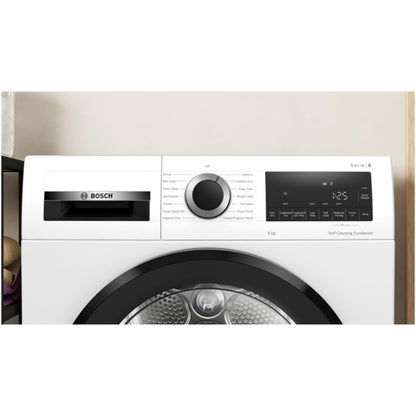Bosch WQG245A0GB Series 6 9kg Heat Pump Tumble Dryer White - A+++ Rated – image 2 of 9
