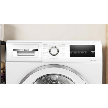 Bosch WTH85224GB Series 4 8kg Heat Pump Tumble Dryer White – image 7 of 12