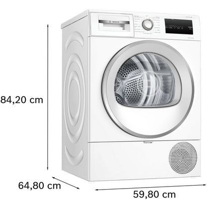 Bosch WTH85224GB Series 4 8kg Heat Pump Tumble Dryer White – image 9 of 12