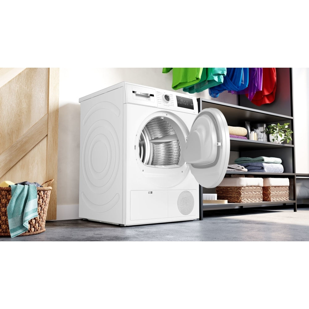 Bosch WTN83202GB Series 4 8Kg Condenser Tumble Dryer White – image 6 of 7