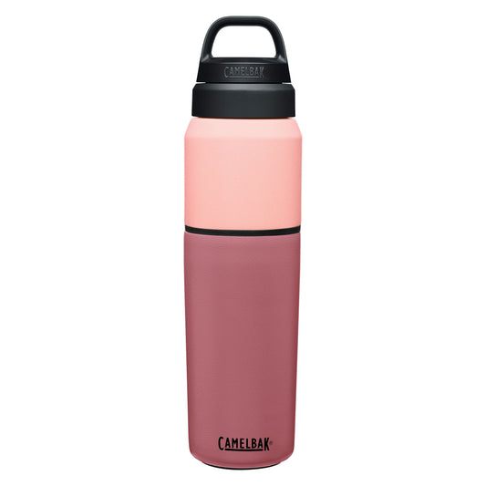 Camelbak MultiBev 22 oz Bottle / 16 oz Cup in Terracotta Rose