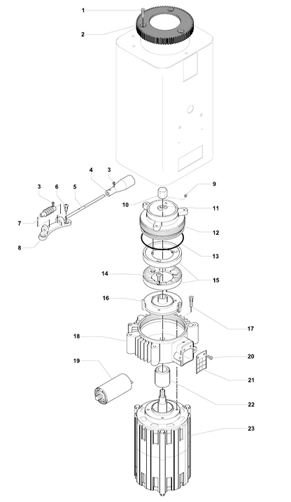 ECM S-Automatik 64 Part Diagram 89150