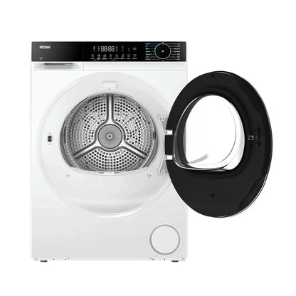 Haier HD80-D357U1 8kg Freestanding Heat Pump Tumble Dryer White - D Rated – image 2 of 10