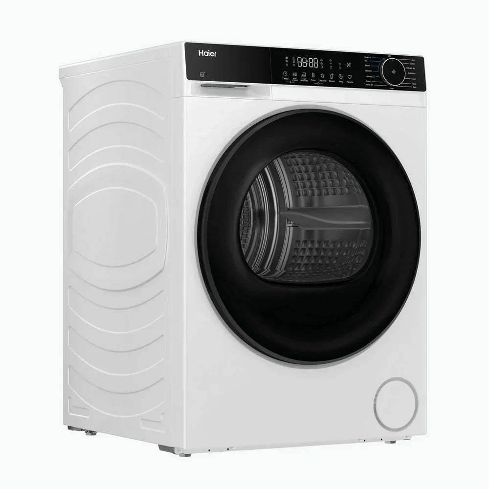 Haier HD80-D357U1 8kg Freestanding Heat Pump Tumble Dryer White - D Rated – image 3 of 10