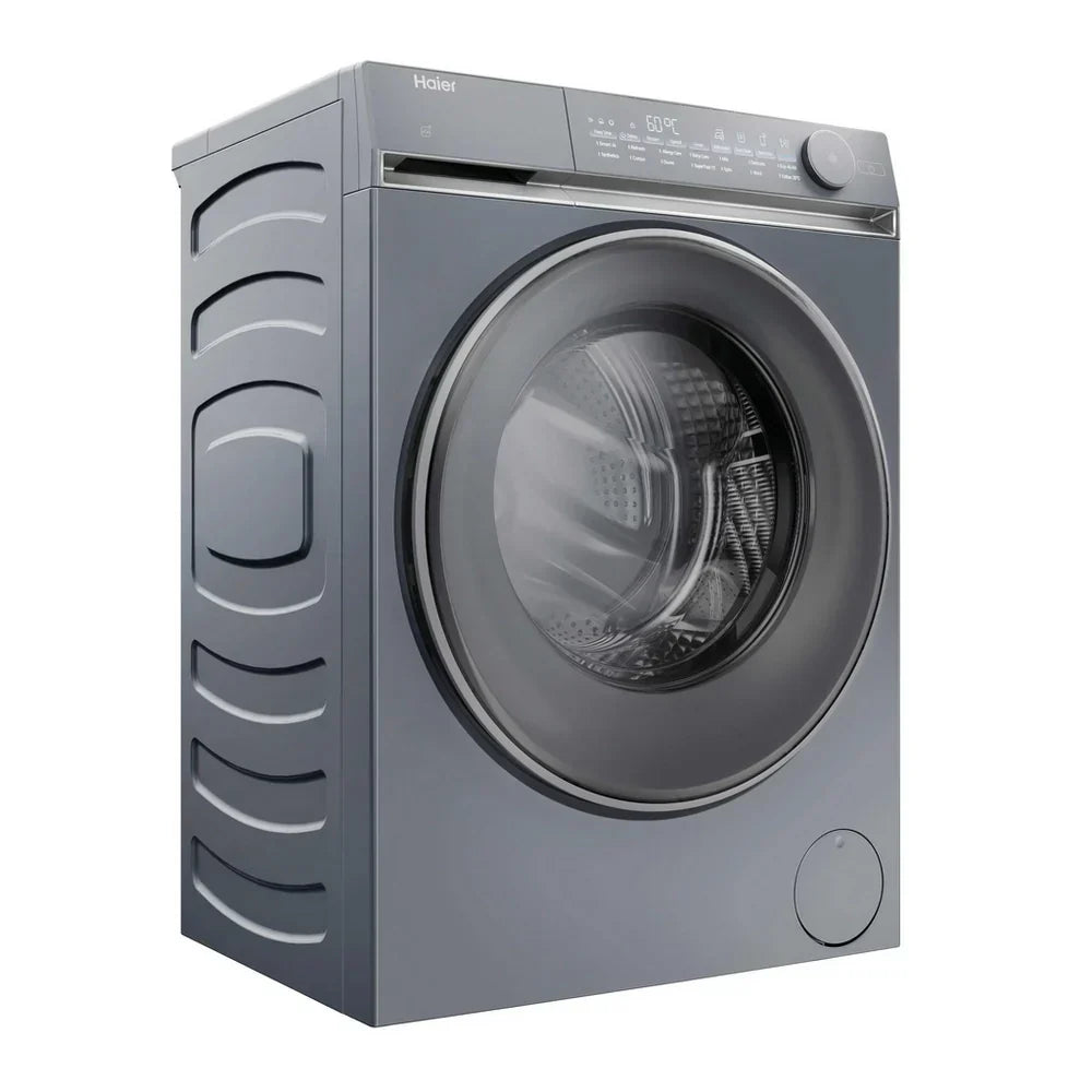 Haier X7 HW100-B14367GUUK 10kg 1400 Spin WiFi Connected Washing Machine Graphite - A Rated – image 3 of 10