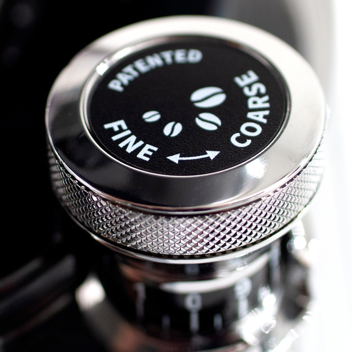 Eureka Zenith 65E High Speed Espresso Grinder in Chrome