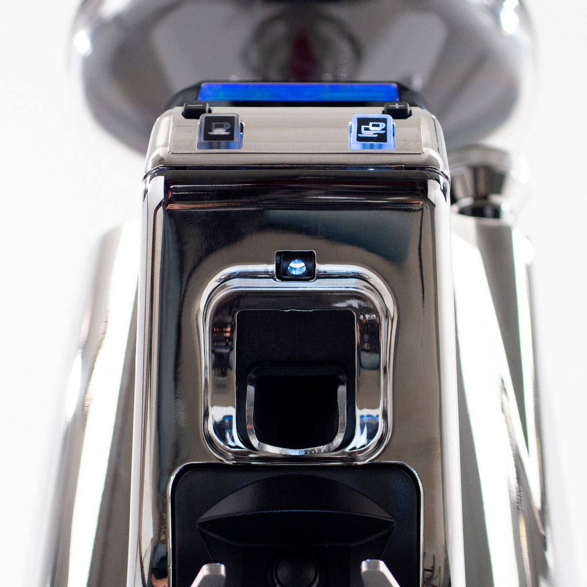 Eureka Zenith 65E High Speed Espresso Grinder in Chrome