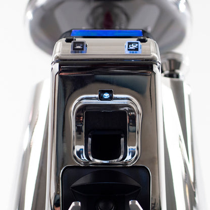Eureka Zenith 65E High Speed Espresso Grinder in Chrome