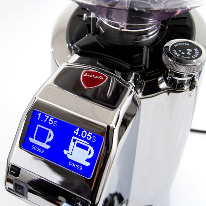 Eureka Zenith 65E High Speed Espresso Grinder in Chrome