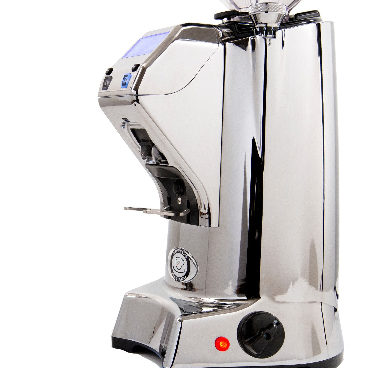 Eureka Zenith 65E High Speed Espresso Grinder in Chrome
