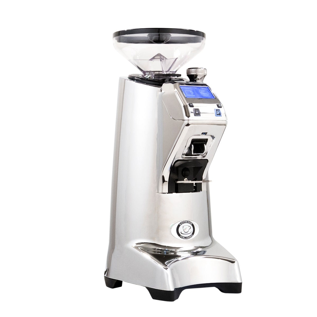 Eureka Olympus 75E High Speed Espresso Grinder in Chrome